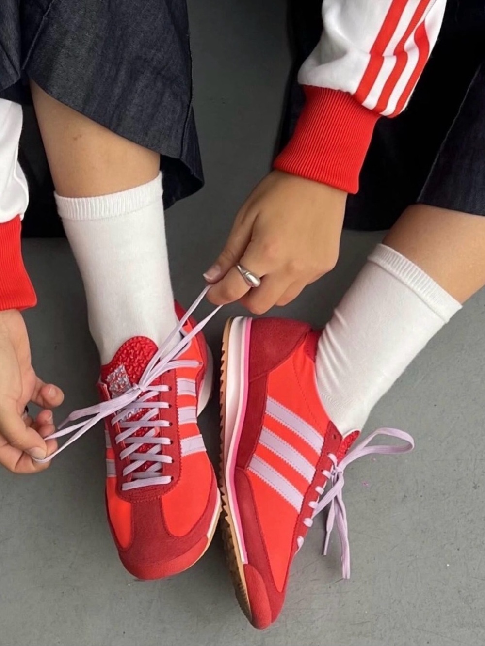 Adidas SL 72 OG Solar Red/Ice Lavender